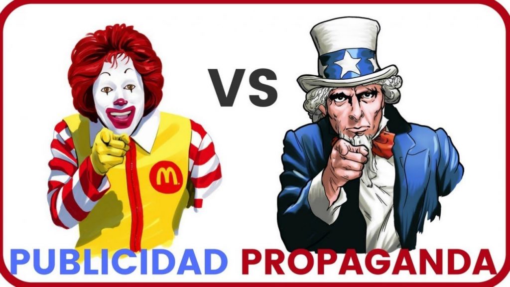 ¿En qué se diferencian publicidad y propaganda?